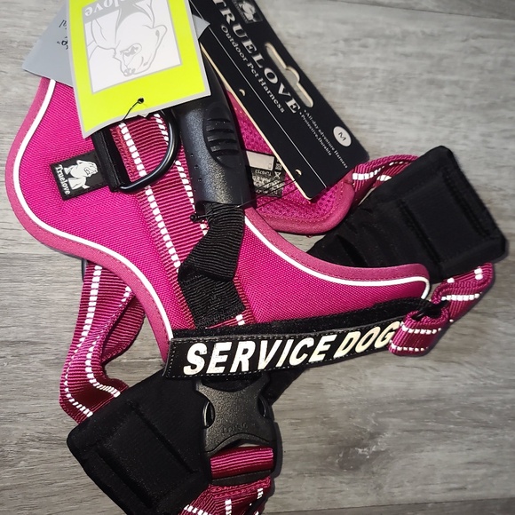Dog Vest Harness for Service Dogs - Breathable Nylon with Comfy Soft Padding NWT - Picture 1 of 4